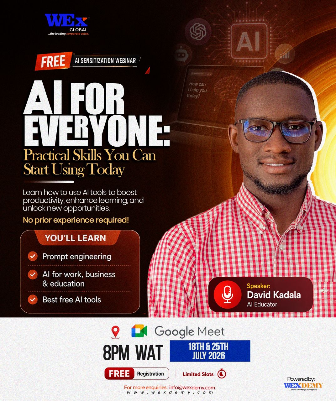 Artificial intelligence (AI) FOR EVERYONE
